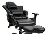Reclining Office Chair with Leg Rest Amazon Com Hullr Gaming Racing Computer Office Chair with