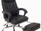 Reclining Office Chair with Leg Rest Leather Reclining Office Chair W Footrest