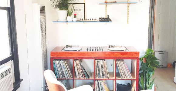 Recording Studio Furniture Ikea Finished View All Put together Ikea Kallax Home Dj Console Buildout