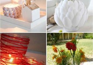 Recuerdos Para Boda Sencillos Hechos En Casa Centro De Mesa Hecho En Casa 3 Tile Arreglos Pinterest