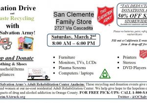 Recycling Coupons orange County Salvation Army Ocsalvationarmy On Pinterest