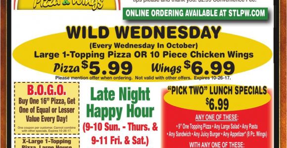 Recycling Coupons orange County St Louis Pizza Wings Coupons Offers Myleaderpaper Com