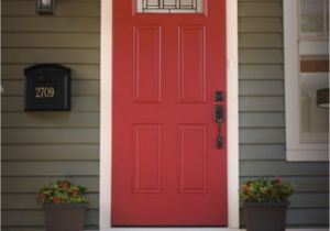 Red Front Door at Lowes Shop Exterior Doors at Lowes Com