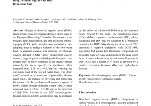 Red River Nm October events Pdf Changes In Spectroscopic and Molecular Weight Characteristics