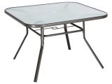 Replacement Glass for Patio Table Lowes Garden Treasures ashville Square Glass top Dining Table