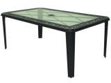 Replacement Glass for Patio Table Lowes Shop Garden Treasures Buckner Terrace Glass top Bronze