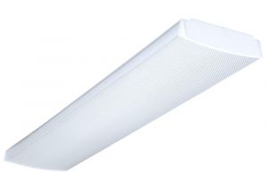 Replacement Wraparound Fluorescent Light Covers Lithonia Lighting 4 Ft 4 Light Fluorescent Wraparound