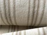 Reproduction Feedsack Fabric by the Yard Grain Sack Fabric Tan Stripes Vintage Inspired sold by the