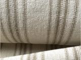 Reproduction Feedsack Fabric by the Yard Grain Sack Fabric Tan Stripes Vintage Inspired sold by the