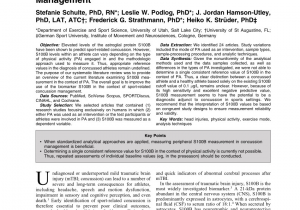 Restor A Finish Reviews Pdf A Systematic Review Of the Biomarker S100b Implications for