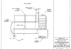 Reverse Flow Offset Smoker Plans 36 X 92 Reverse Flow Smoker Sq Firebox Right W Warming