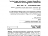 Reviews On Spectrum Labs Quick Fix Plus Pdf Evaluation Of the Ndp Test A Novel Chromogenic Test for Rapid