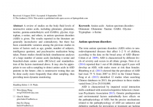 Reviews On Spectrum Labs Quick Fix Plus Pdf Tryptophan Status In Autism Spectrum Disorder and the Influence