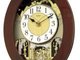 Rhythm Musical Clocks with Movement New Grand Nostalgia Entertainer Musical Magic Motion