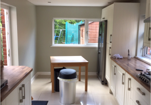 Rooms Painted In Farrow and Ball Cromarty Kitchen Wall Colour In Daylight Farrow and Ball Cromarty with