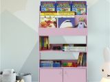 Roomy Storage Space Crossword Puzzle Bookshelf for Kids Newlibrarygood Com