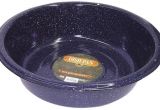 Round as A Dishpan New Columbian F6414 6 Blue Granite Dish Pan 10 Quart