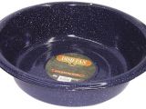 Round as A Dishpan New Columbian F6414 6 Blue Granite Dish Pan 10 Quart