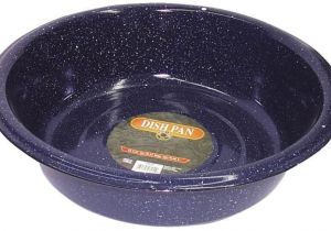 Round as A Dishpan New Columbian F6414 6 Blue Granite Dish Pan 10 Quart