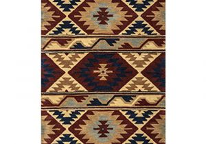 Rustic Texas Star area Rugs Su2253 southwest 5 Feet by 8 Feet area Rug Red by Rizzy Home In