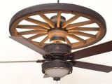 Rustic Wagon Wheel Ceiling Fan Copper Canyon Cheyenne Wagon Wheel Ceiling Fan