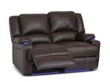 Rv Wall Hugger theater Seating Clay Madison Home theater Seating Row Of 2 sofa Style