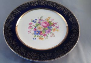 Salem China Company 23 Karat Gold Aristocrat by Salem China Co Six Dinner Plates 23 Karat Gold