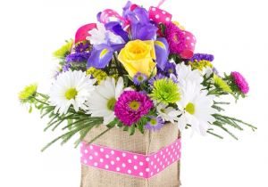 Same Day Flower Delivery fort Wayne Indiana Pink Polka Dots Local Delivery Only Lopshire Flowers