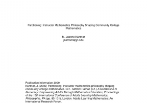 San Diego Mesa College Blackboard Login Pdf Research Problems In Community College Mathematics Education