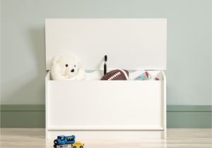 Sauder Beginnings toy Chest soft White toy Chest Beginnings