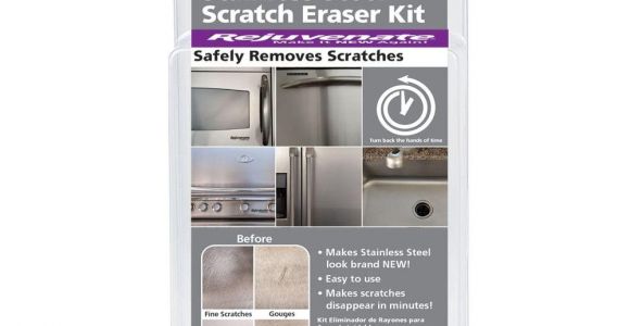 Scratch and Dent Appliances Ct Rejuvenate Stainless Steel Scratch Eraser Kit Rjssrkit the Home Depot