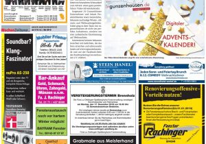 Se so Cal Flyer 2019 Wochenzeitung Altmuhlfranken Kw 49 18 by Wochenzeitung