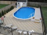 Semi Inground Pools Long island 15×30 Sharkline Semi Inground Pool with Deck and Pavers Brothers 3