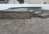 Semi Inground Pools Long island Radiant 16×27 Semi Inground Freeform with Pavers Radiant Pools