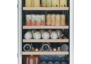 Shallow Depth Undercounter Beverage Fridge Gea Wine or Beverage Center Gvs04bdwss Ge Appliances