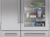 Shallow Depth Undercounter Fridge Sub Zero 648prog 48 Inch Built In Side by Side Refrigerator with