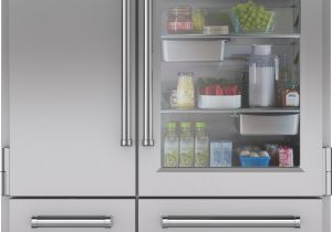 Shallow Depth Undercounter Fridge Sub Zero 648prog 48 Inch Built In Side by Side Refrigerator with