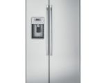 Shallow Depth Undercounter Refrigerator Ge Profile 21 9 Cu Ft Side by Side Refrigerator In Stainless Steel