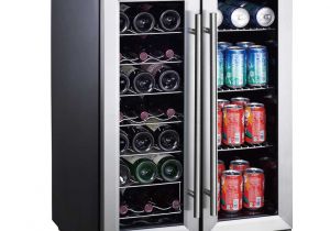 Shallow Depth Undercounter Wine Refrigerator 24 Inch Wine Beverage Cooler Beverage Coolers Kitchen