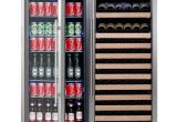 Shallow Depth Undercounter Wine Refrigerator Amazon Com Kingsbottle 2 Zone Large Wine Beverage Fridge 397