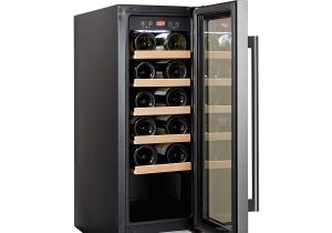 Shallow Depth Undercounter Wine Refrigerator Cookology Cwc300ss 30cm Wine Cooler In Stainless Steel 20 Bottle