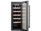 Shallow Depth Undercounter Wine Refrigerator Cookology Cwc300ss 30cm Wine Cooler In Stainless Steel 20 Bottle