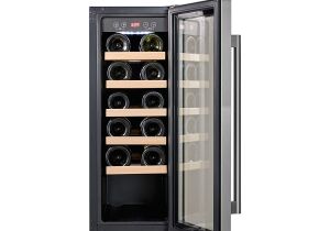 Shallow Depth Undercounter Wine Refrigerator Cookology Cwc300ss 30cm Wine Cooler In Stainless Steel 20 Bottle