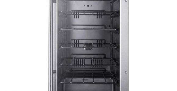 Shallow Depth Undercounter Wine Refrigerator Spt 15 In 33 Bottle Wine and 92 Can Under Counter Commercial Grade