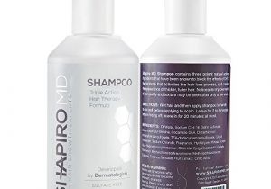 Shapiro Md Shampoo Reviews Shapiro Md Shampoo and Conditioner Containing the 3 Most