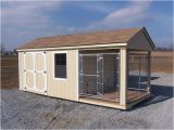 Shed Dog House Combo 1000 Ideas About Insulated Dog Kennels On Pinterest