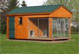 Shed Dog House Combo Animal Structures Dog Kennels Backyard Unlimited