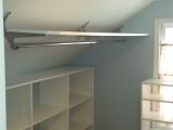 Shelf Ready Closet Rod Bracket for Sloped Ceiling Closet Rod Bracket for Sloped Ceiling