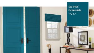 Sherwin Williams Worn Turquoise Introducing the 2018 Color Of the Year Oceanside Sw 6496