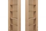 Shoe Cabinet with Doors Home Depot the Murphy Door 72 In X 80 In Flush Mount assembled Oak Unfinished